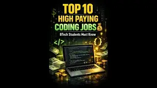 Top 10 Highest Paying Programming Jobs 💰 | BTech Students Must Know | LIVE 🔴