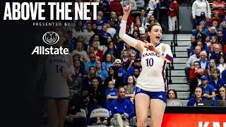 Kansas Volleyball's Reese Ptacek & Ryan White Interview | Above the Net presented by Allstate