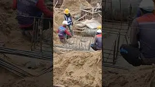 Technical Install rebar of footings to cast concrete