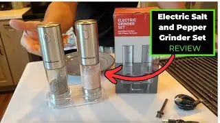 Electric Salt and Pepper Grinder Set Review