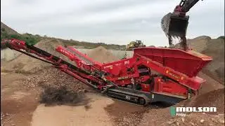 Terex Finlay 863 Heavy Duty Screener, supplied by Molson Finlay in 2019