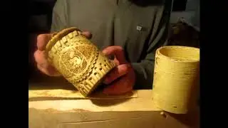 как сделать туесок из бересты 1 урок начало