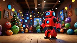 Six Little Robots Zoom Zoom Zoom | Fun Zooming Robot Song for Kids | Nursery Rhymes & Baby Songs