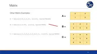 R Module 1.6 - Matrices