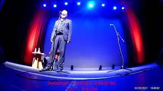 Arturas Orlauskas ir Raimondas &Scaron;ilanskas, juodojo humoro vakaras, &Scaron;iauliai, N-18