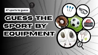Can You Guess the Sport? | Equipment Only  |  47 sports | guess and flex