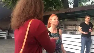 Лена Катина, фото после концерта, TopHall 23.06.19