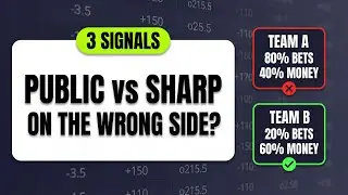 Public vs Sharp Money 101: 3 Signals You&rsquo;re On the Wrong Side of a Bet