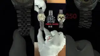 The Omega, The Rolex or the Movado? 🤔 #rolex #movado #omega #challenge #speedmaster #datejust #fyp