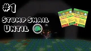 1 | Defeating stump snail until i get Supreme Shell Amulet! | Bee Swarm Simulator