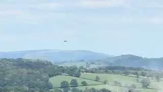 RAF Hawk from Dinefwr Castell