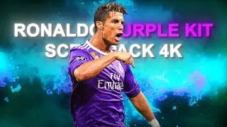 CRISTIANO RONALDO  PURPLE KIT vs JUVENTUS 4K SCENEPACK 60 FPS