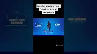 Fortnite new dlc update Cube Assassin Crew pack bundle showcase and available now code xfearx