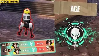 Killjoy's Turret doing the  ACE | Valorant 1080p 165fps