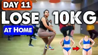 Day 11: Aerobics Class Workout | Lose 10kg at home | 25 Days Weight Loss challenge