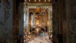 Your 2025 Wedding Inspiration: Vintage Gold Theme&hearts;️