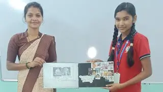 Indian history album// Naina Patel// class 9th #indianhistory #artandcraft 