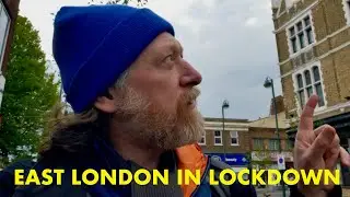 Leytonstone Lockdown Walk - East London (4K)