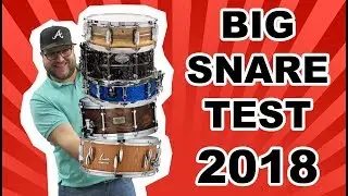 Big Snare Test 2018  -  Incredible Sounds