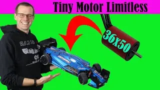 Tiny Motor Arrma Limitless 108km/h and New Engine for the Traxxas Jato