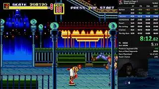 Streets of Rage 2 Skate Mania Speedrun  WR 47:47