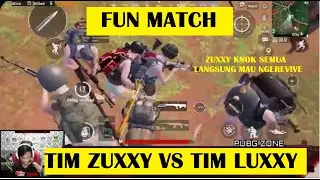 FUN MATCH TERNGAKAK, TIM BTR ZUXXY VS BTR LUXXY! AYOO KUMPUL SEMUAA SERANGGGGG PANTANG MUNDUR WKWKKW