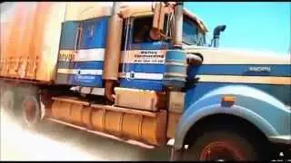 AUSSIE ROAD TRAINS: SHIPPING STEEL-COLD CHISEL.