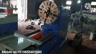 Heavy duty All geared head lathe machine.