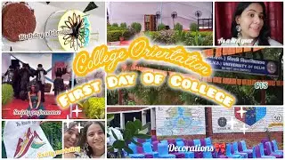College Orientation at CVS | Delhi University | Society Performances | Medha Arya