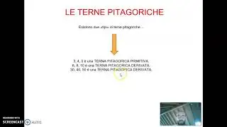 Le terne pitagoriche