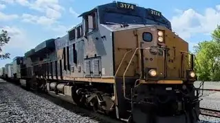 CSX eastbound Intermodal on the CSX Cleveland Shortline sub through Berea Ohio