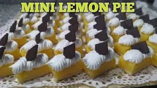 Como hacer Lemon pie para Mesa Dulce