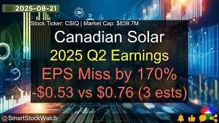 Canadian Solar (CSIQ|$839.7M) - 2025 Q2 Earnings Analysis