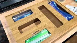SpaceAid Bag Organizer Review 🧺 Declutter Your Kitchen Drawer in Minutes! #amazonfinds
