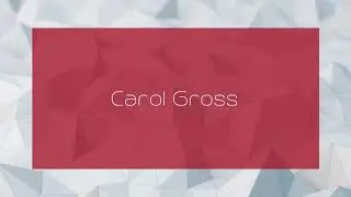 Carol Gross - appearance