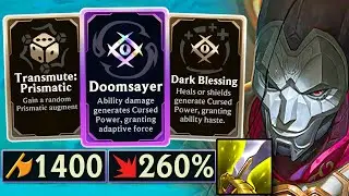 1400 AD Double Cursed Jhin: 260% Crit Chance + Sword of the Divine