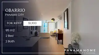 $1,300 Apartment in Obarrio Available for Rent