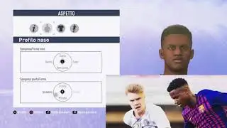 Alejandro Balde - Barcelona FC - Fifa 19 - Create Face