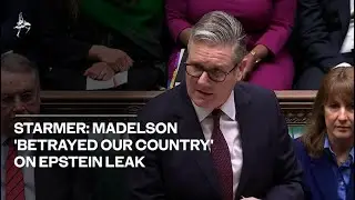 Starmer: Madelson 'betrayed our country' on Epstein leak