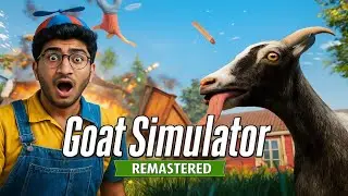 Goat Simulator Remastered 🐐 Crazy Goat Adventures & Epic Fails Funniest Gameplay Ever