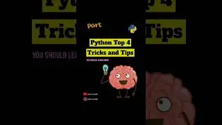 Top 4 Quick Python Cool Tricks and Tips | You should learn now | part 2 #shorts #python