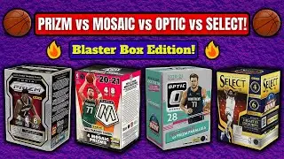 *PRIZM vs OPTIC vs MOSAIC vs SELECT Basketball BLASTER Box Battle! 🏀 Which Is The Best?! 🤔