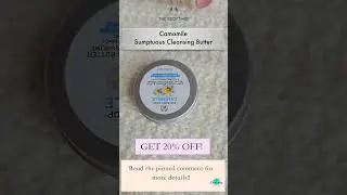 The Body Shop Camomile sumptuous makeup cleansing butter #shorts #thebodyshop