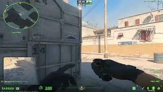 perfect short flash de_dust2