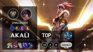 Akali Top vs Gwen - EUW Challenger Patch 11.21
