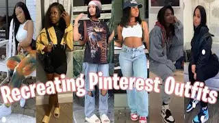 Recreating Pinterest Outfits *streetwear edition*
