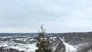 Frozen Waterfall Hike | Silence speaks louder here？#canadaontheroad #shorts