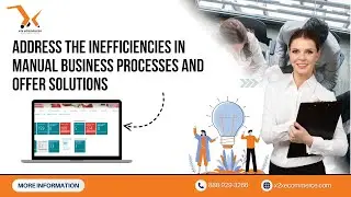 Address the inefficiencies in manual business processes and offer solutions
