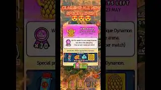 Claiming All Rewards Of New Special Event In Dynamons World 😍#shorts #dynamonsworld #upgsirji