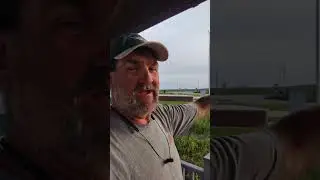 stealth camping in a closed welcome center in Iowa after escaping Sturgis motorcycle rally